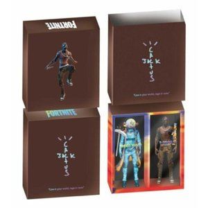Travis Scott Cactus Jack Fortnite 12" Inch Duo Action Figure Set ( Jazwares )